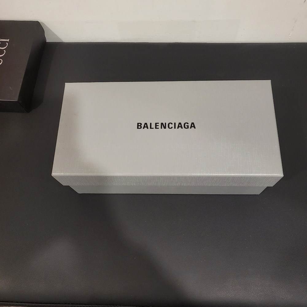 Balenciaga Gray Shoe Box